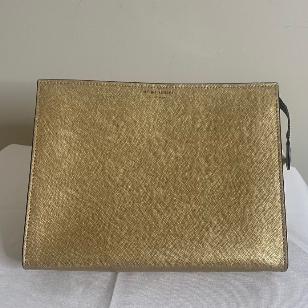 Henri Bendel W. 57th Clutch - Gold